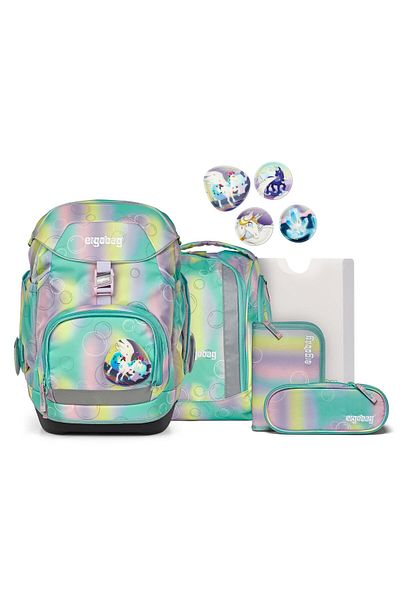 Ergobag Schulranzen Pack Set Glow