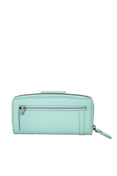 Grande Water Green Genuine Leather Women's Wallet - 2714