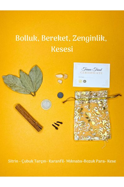 Tuana Trend Natural Stone Magnet Laurel Leaf - Blessings Wealth, Citrine, Money Pouch