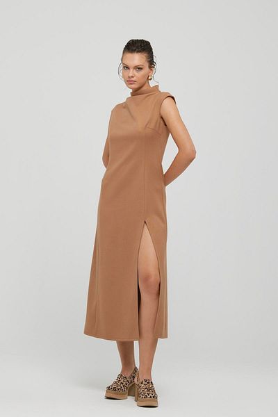 Naar 91113 Μοντέλο φόρεμα Camel Colored