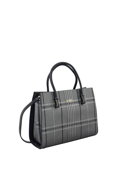 KRISTE BELL Platinum Plaid Women's Shoulder Bag - 7254