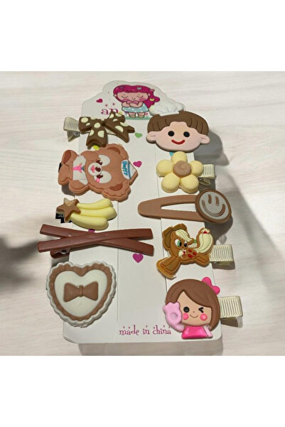 ÇERÇİ MELEK Cute Buckle Set (10 Pieces)