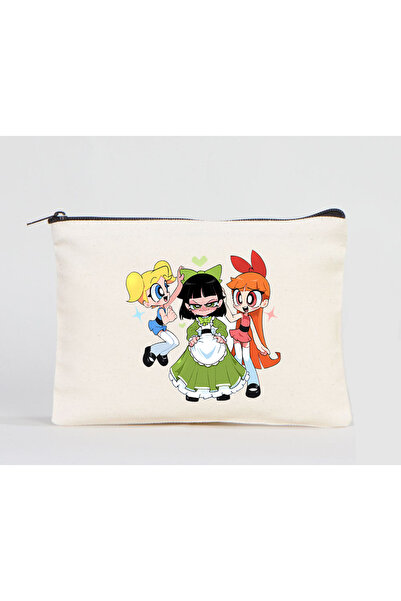 Boom town Poklon torba za šminku - platnena torba za novčanik i držač za olovke