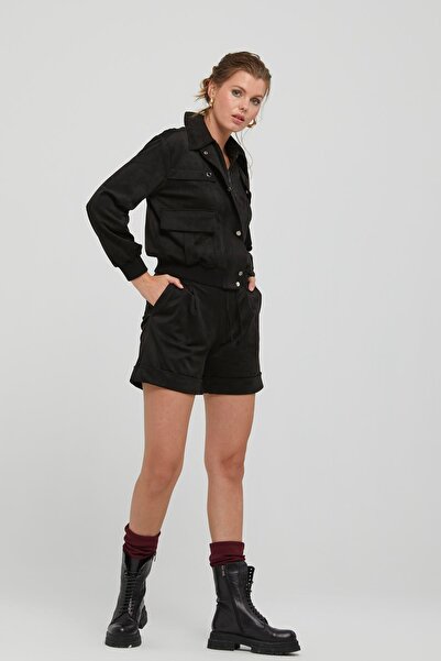 Naar Kadın Siyah Şort NAAR91408-SİYAH