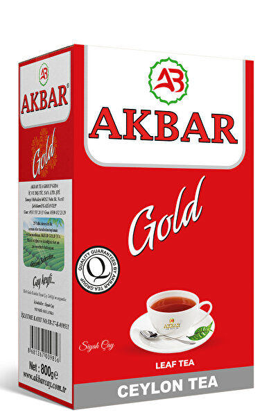 Akbar Gold 800 gr Ithal Seylan Sri Lanka Ceylon Siyah Garantili