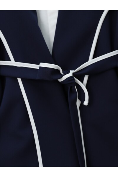 Modamorfo Laci - Belted and Ribbed Trousers Set