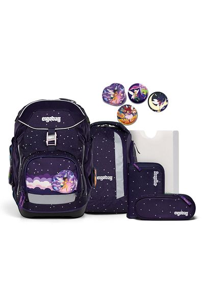 Ergobag Pack Schulranzen-Set 6tlg. inkl. Klettie-Set