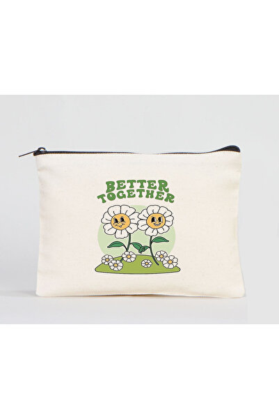 Boom town Platnena torba za šminku, novčanik, pernica, platnena torba