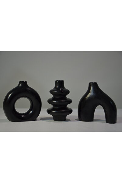 ELBUCOLECTION Διακοσμητικό βάζο 3 τεμαχίων