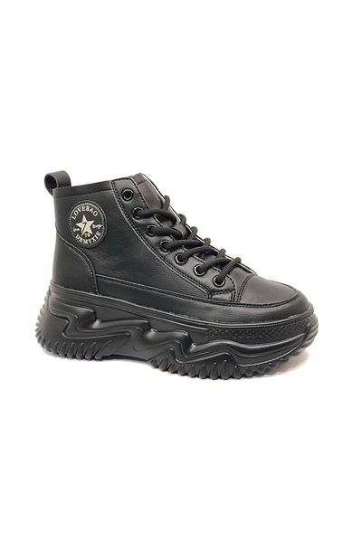 GAMELU Ginza 5cm High Light Sole Sneaker Shoes Black