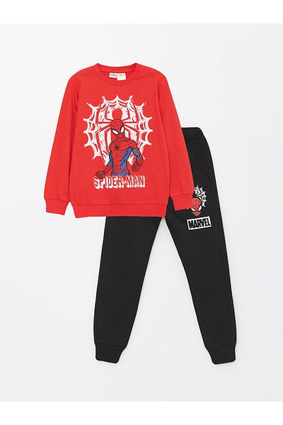 LC Waikiki Lcw Printed Boys' Tracksuit Set