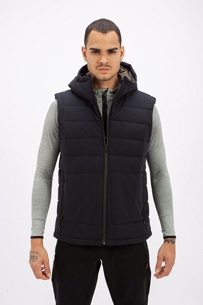 Exuma H Winter West Men's Vest - Navy Blue