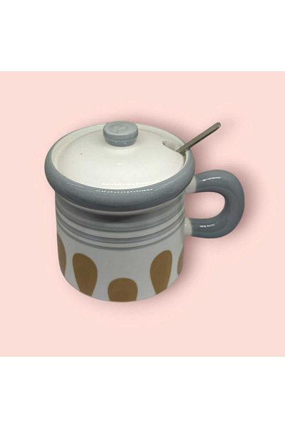 Burity Patterned Ceramic Mug