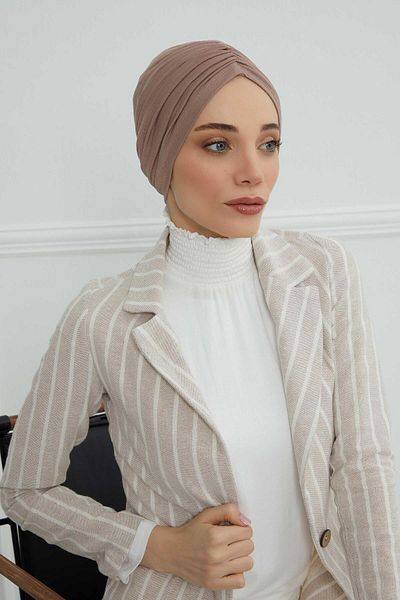 Aisha's Design بونيه قطن ممشط موديل B-20