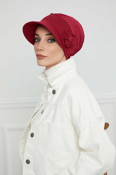 Aisha's Design Flower Accessory Brim Hat - Bonnet, B-72