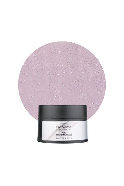 NO NAME Professional Time to Shine Builder Gel - No 4 – Işıltılı & Güçlü Yapı...