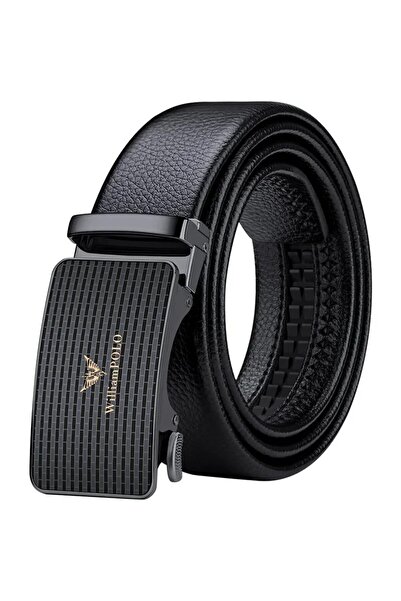 WilliamPolo Hakiki Deri Italyan Tokalı Kemer William Polo Erkek Deri Kemer