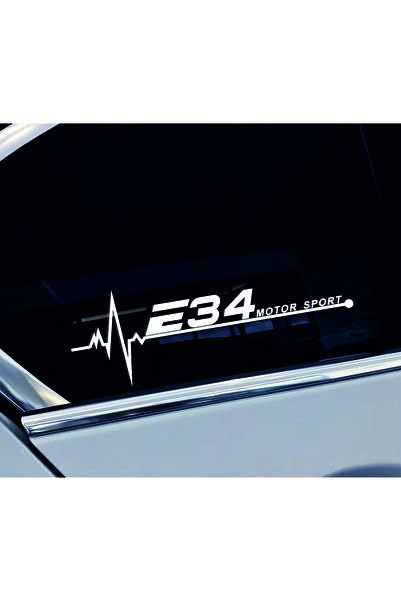 Birim Matbaa E34 Motor Sport Pulse Auto Sticker (30X11Cm)