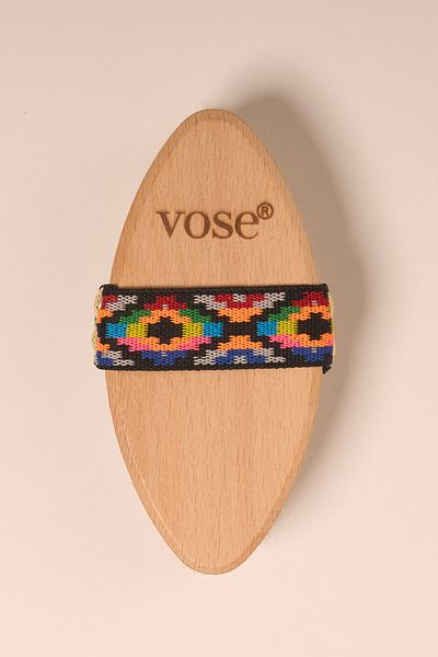 Vose Goat Hair Baby Hair Brush + Horse Hair Body Brush (Tulip)