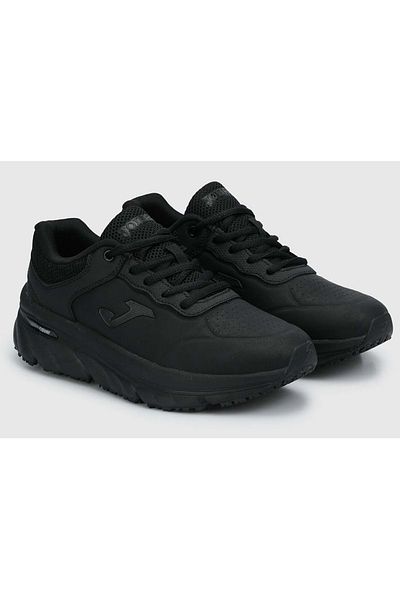 Kocamanlar Ayakkabı Joma Aries Memory Foam Unisex Non-Slip Walking Sneakers - Black