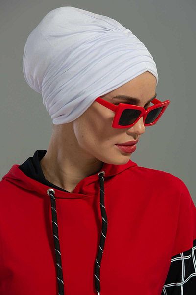 Aisha's Design B-13 Model Pleated Combed Cotton Bonem