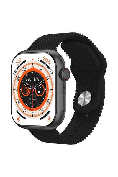 Hytech W20pro Ios Ve Androıd Uyumlu 2.09 Inch Geniş Ekranlı Siyah Akıllı Saat