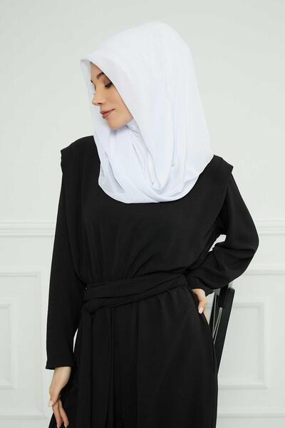 Aisha's Design Combed Cotton Inner Bonnet Chiffon Shawl,PS-45