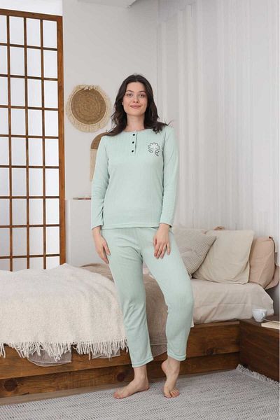 LİLA İÇ GİYİM КОМПЛЕКТ ПИЖАМИ ОТ ВИСКОЗА
