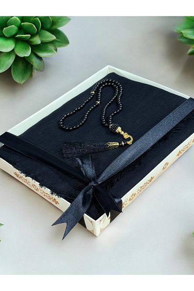 AYHANHOME Flamed Prayer Cloth Prayer Beads Set - with Gift, Dowry, Mawlid and Bundle Features