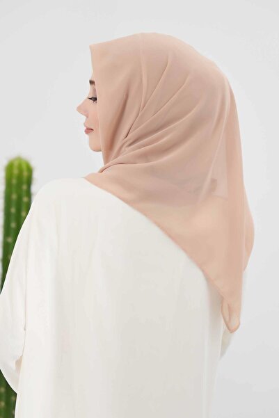 Aisha's Design Combed Cotton Inner Bonnet Chiffon Shawl,PS-45