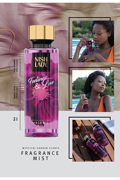 NISHLADY Feelıngs & Love Vücut Spreyi 260 ml