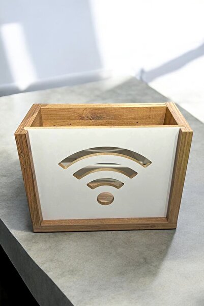 Malerind Modem Saklama Gizleme Kutusu (MDF) Atlantikçam