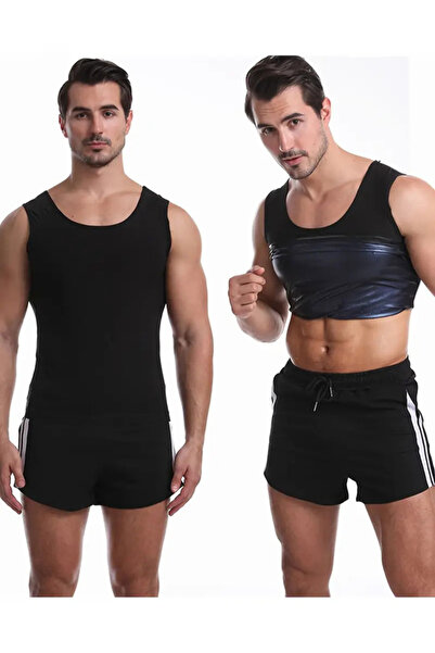 Ankaflex Unisex Slimming and Fat Burning Dress - Sweat-Making Undershirt, Elastic Garment and Body-Recovery Sauna Vest