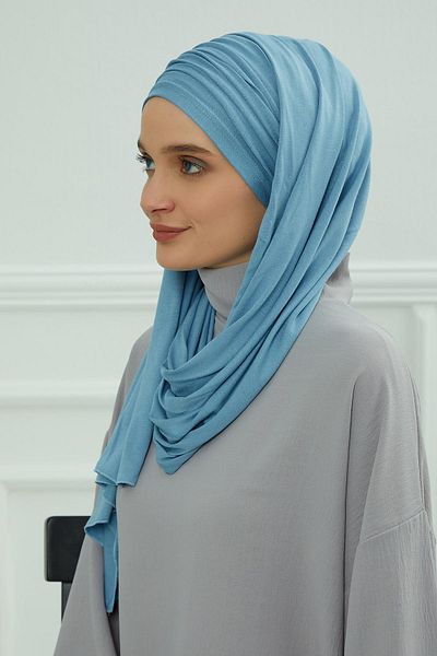 Aisha's Design شال قطني ممشط بونيلي - برباط، bt-1