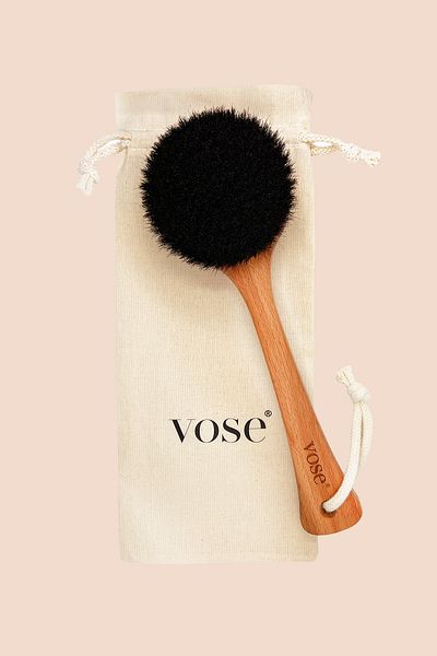 Vose Horsehair 100% Natural Body Brush - Long