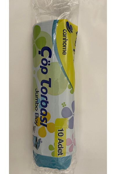 Cyberderm Jumbo Size Trash Bag Home Office Outside Area 80X110 cm 1 Roll 10 Pieces