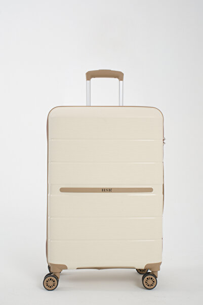 HSR Orta Boy  Polipropilen Süper esnek kırılmaz tekerlekli valiz bavul seyahat