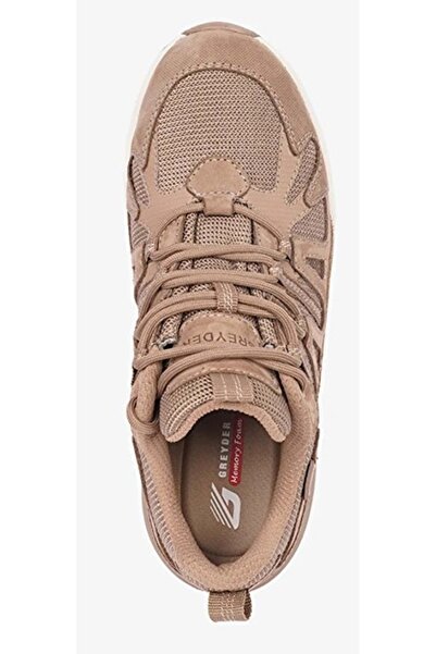 Greyder 17704 GR Su Geçirmez Sympatex Sneaker Deri Unisex Ayakkabı VİZON