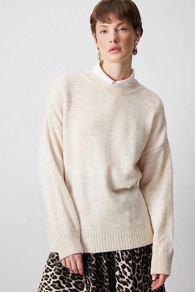 Touché Privé Solid Color Oversize Pullover