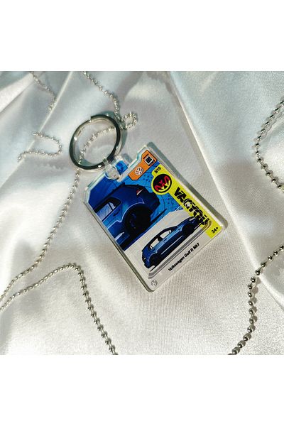 CEBECİOTO Volkswagen Golf R Mk7 Plexy Auto Key Chain