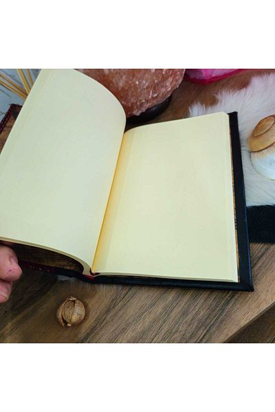 Legend Genuine Leather Italian Printed Special Dragon Pattern Handmade Notebook