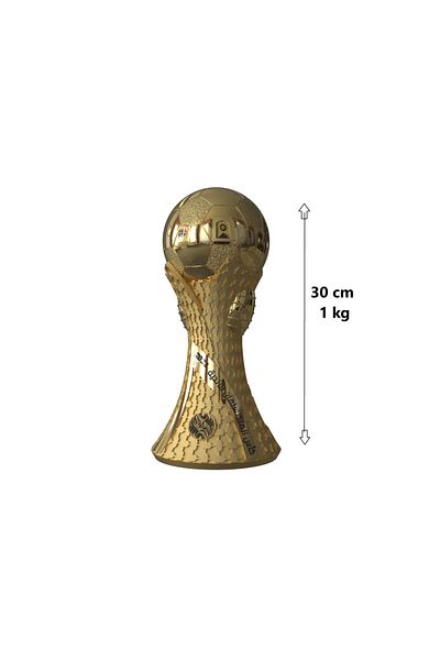 Goplast Premium κύριος σαλμάν τρόπαιο 30 cm - τρόπαιο παγκόσμιας κύπελλο 30 cm messi ronaldo