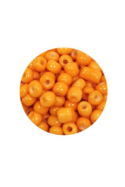 Royaleks 4 mm - 60 Gram Large Size Light Orange Cast Glass Sand - Bnc131