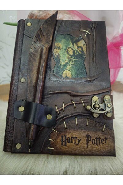 Legend Deri قلم هاري بوتر بتصميم حصري من الجلد الطبيعي