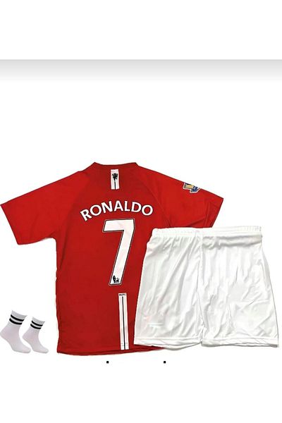 Legent Lady Set de fotbal pentru copii RONALDO RED - Set de jos și de sus