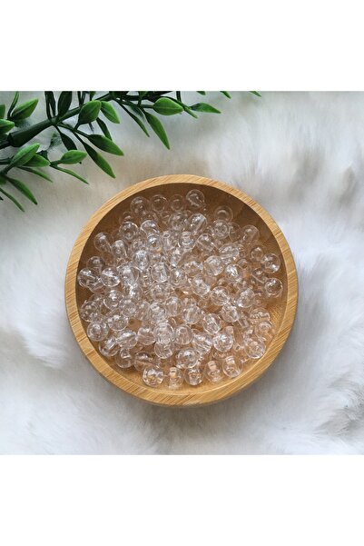 MİR 6mm şeffaf kiraz oyası sarma boncuk (300-350 adet)