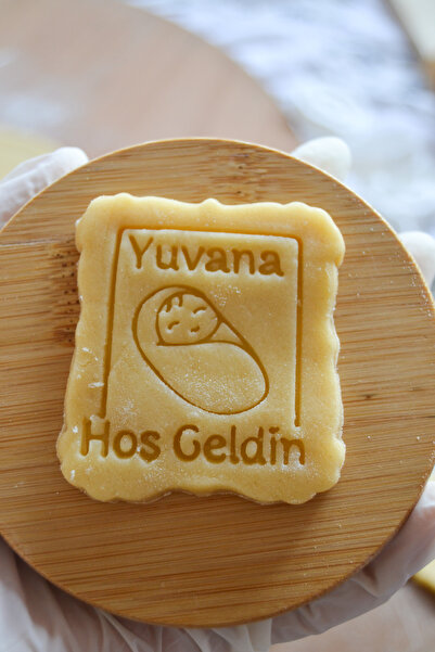 Neşvü Nema Yuvana Hoşgeldin(ERKEK BEBEK) Kurabiye Kalıbı