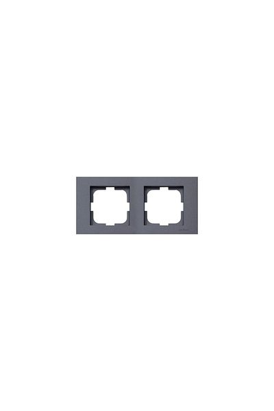 Tenda 3 Pieces Ovivo Grano Smoked Double Frame