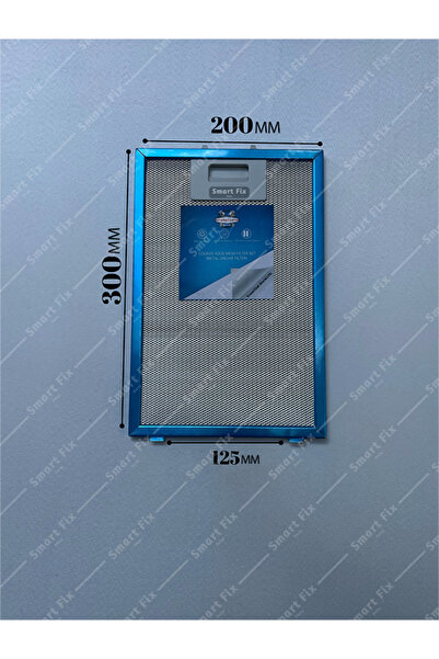 Ozba Ticaret 200x300 Mm Aspiratör & Davlumbaz Tel Yağ Filtresi 20x30 Cm