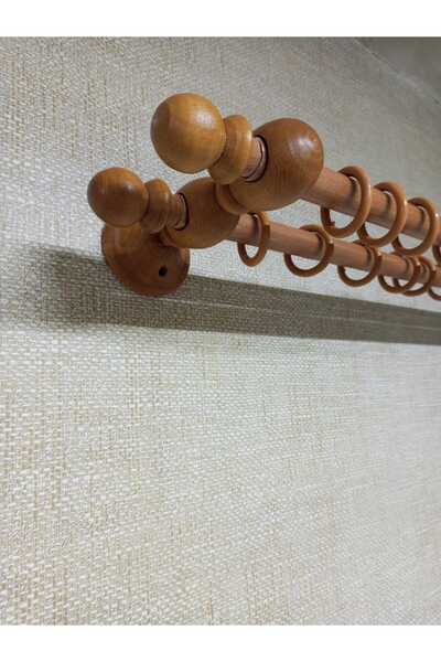 BİSAHOME Rustik Perdelik-220cm